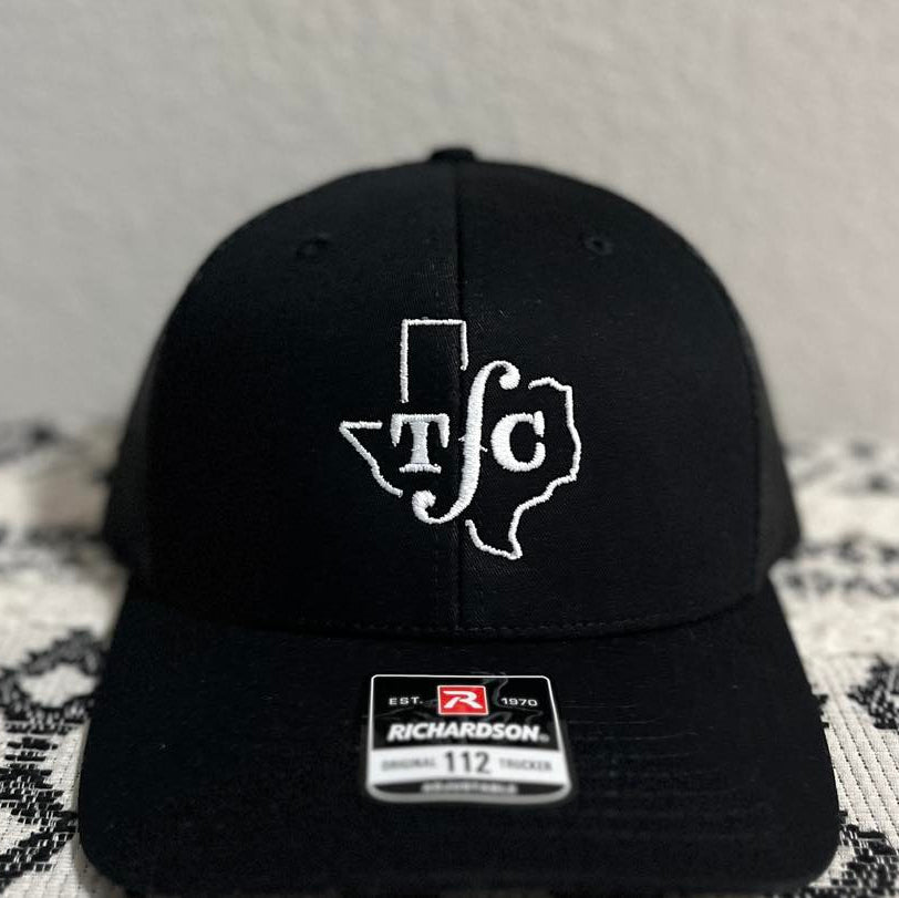 Black/Black Logo Hat